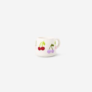 DIY mug with embossed cherries - 320 ml - Image 2