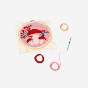 DIY mushroom punch needle set - Image 3