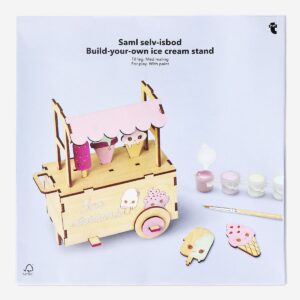 DIY play ice cream stand