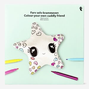 DIY plush toy with markers - Star