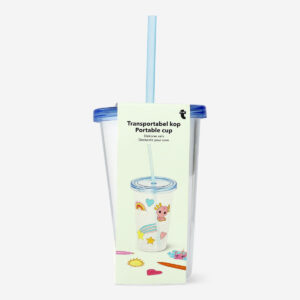 DIY portable cup with markers and stickers - Image 3