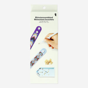 DIY rhinestone bracelets