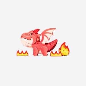 DIY sticker dragon - Image 1