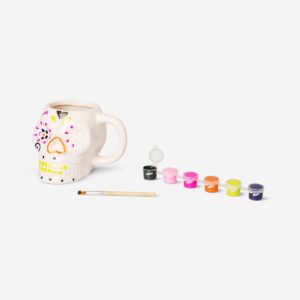 DIY Sugar Skull Mug - with Paint and Brush - Image 1
