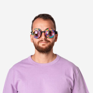 Colourful dizzy glasses - Image 2