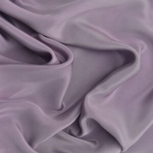 Double Crepe Silk Fabric - Dusty Lilac - Image 1