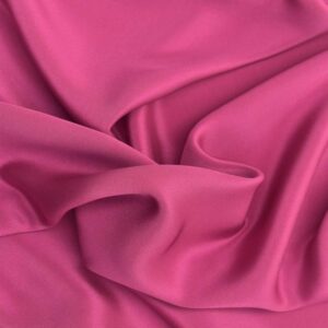 Double Crepe Silk Fabric - Wild Berry - Image 1