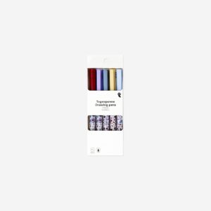 Drawing pens with 0,4 mm tip - 5 pcs - Image 1
