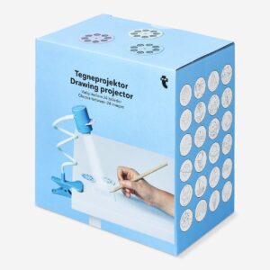 Drawing projector with 24 images