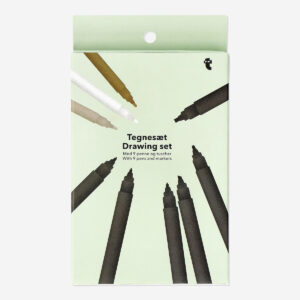 Drawing Set with Pens and Markers - Image 1
