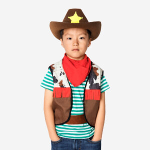 Dress up cowboy costume for kids - One size - Image 1