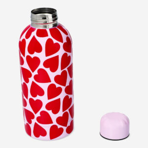 Drinking bottle with hearts - 500 ml - Image 2