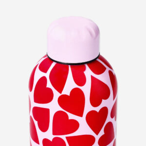 Drinking bottle with hearts - 500 ml - Image 3