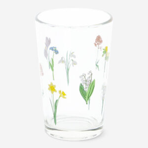 Flower drinking glass - Image 1