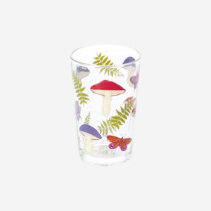 Drinking glass with mushrooms - 220 ml - Image 2