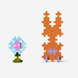 Easter bunny and flower set - Plus Plus x Flying Tiger Copenhagen - Image 2
