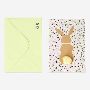 Easter bunny card with envelope - Image 1
