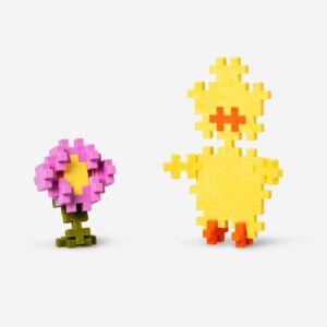Easter chick and flower set - Plus Plus x Flying Tiger Copenhagen - Image 3