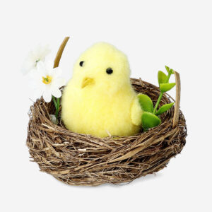 Easter chick in nest - Image 1