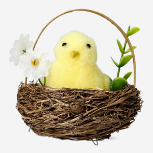 Easter chick in nest - Image 2