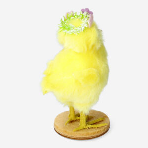 Easter chick with flower crown - Image 3