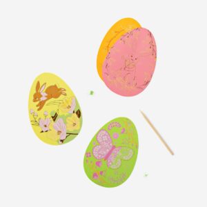 Easter egg scratch pictures - 5 pcs - Image 3