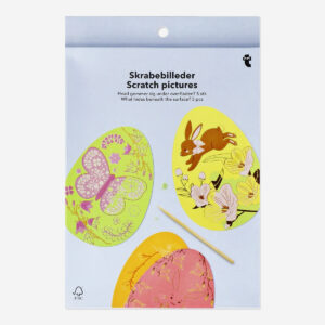 Easter egg scratch pictures - 5 pcs - Image 1