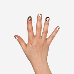 Embossed Halloween nail stickers - Image 1