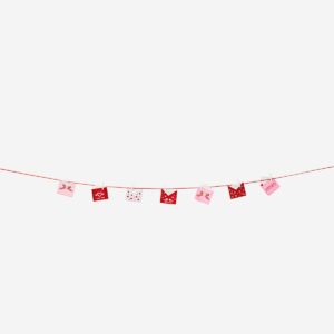 Envelope garland for messages - 300 cm - Image 2