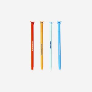 Erasable alien gel ink pens - 4 pcs - Image 2