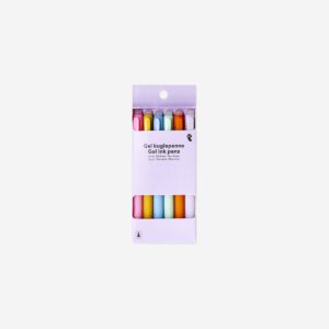 Erasable gel ink pens - 6 pcs - Image 1