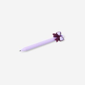 Erasable gel pen with bow topper - Image 3