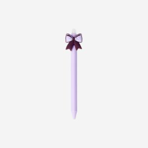 Erasable gel pen with bow topper - Image 1