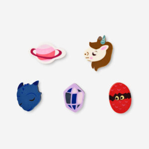 Erasers. 5 pcs - Image 1