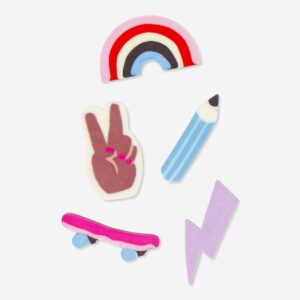 Erasers. 5 pcs - Image 1