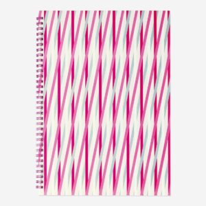 Striped exercise book. A4 - Image 1