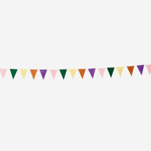 Fabric garland. 400 cm