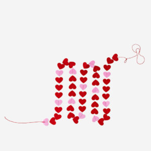 Fabric garland. 400 cm - Image 1