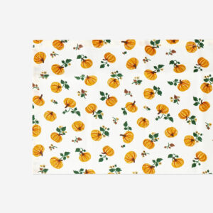 Fabric napkins with pumpkins - 2 pcs - Image 3