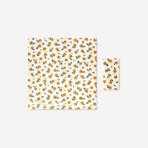 Fabric napkins with pumpkins - 2 pcs - Image 2