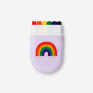 Rainbow face and body paint - Image 2