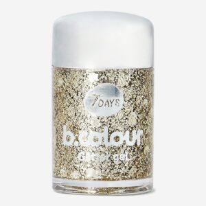 Face & body mini glitter gel by 7DAYS B.COLOUR - 01 Holiday crush - Image 1