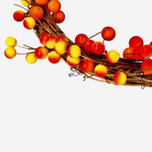 Fall Wreath with Berries - Image 3