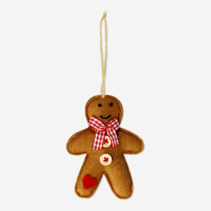 Felt gingerbread cookie ornament - Image 1