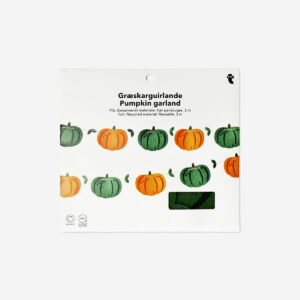 Felt pumpkin garland - 300 cm - Image 3
