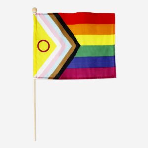 Colourful rainbow flag - 45 cm - Image 1