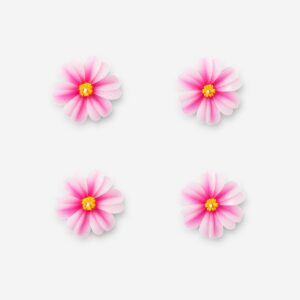 Floating flower candles - 4 pcs - Image 2