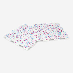 Floor mat with splash pattern - Image 3