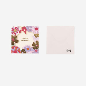 Floral birthday card - Image 1