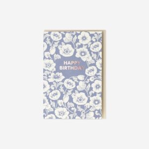 Floral birthday card - Image 1